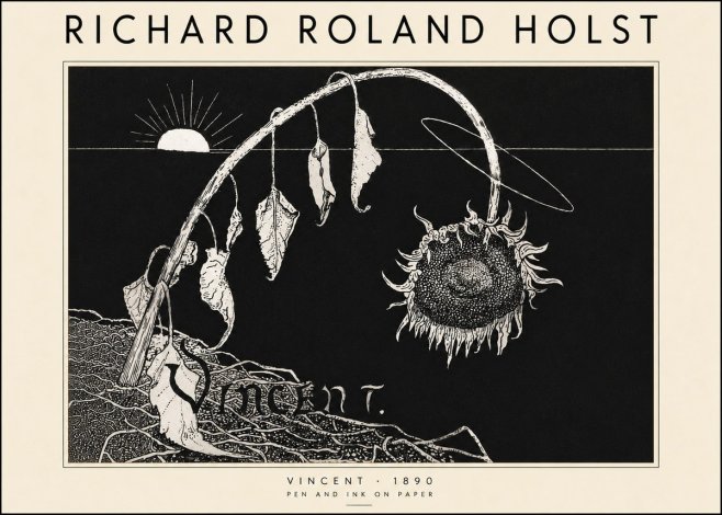 Richard Roland Holst Vincent No5 - Poster