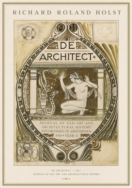 Richard Roland Holst De Architect No1 - Poster