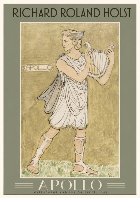 Richard Roland Holst Apollo No2 - Poster
