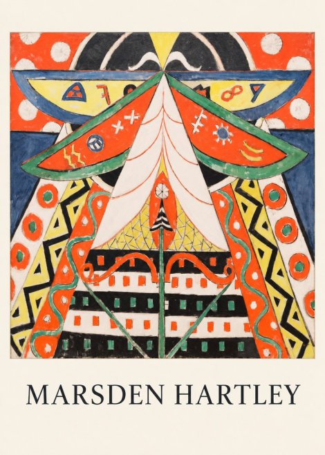 Marsden Hartley Painting No. 5 No6 - Poster