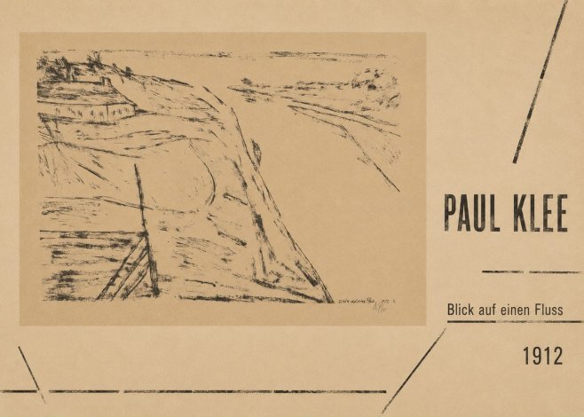 Paul Klee Blick Auf Einen Fluss No5 - Poster