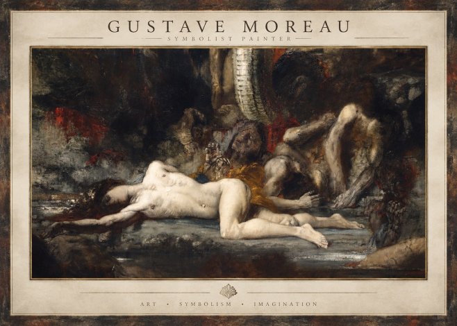 Gustave Moreau Despair No1 - Poster