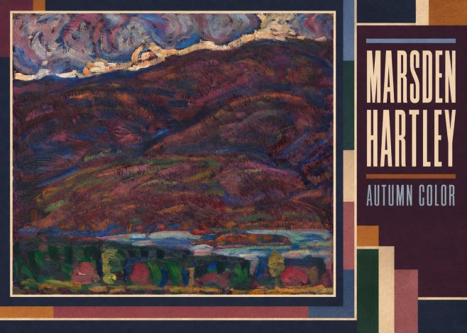 Marsden Hartley Autumn Color No4 - Poster