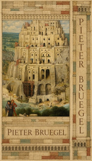Pieter Bruegel The Tower of Babel IV No6 - Poster