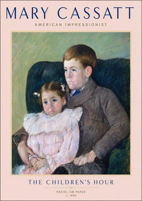 Mary Cassatt The Children's Hour No6 - Poster