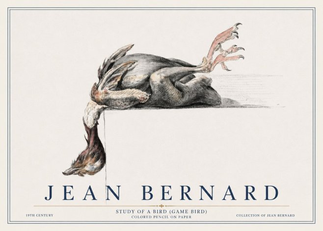 Jean Bernard Stillness No6 - Poster