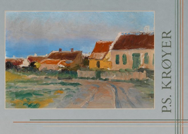 P.S. Krøyer Houses in Skagen No6 - Poster