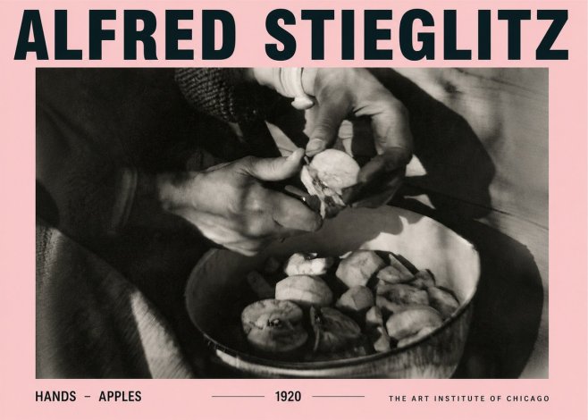 Alfred Stieglitz Hands - Apples No4 - Poster