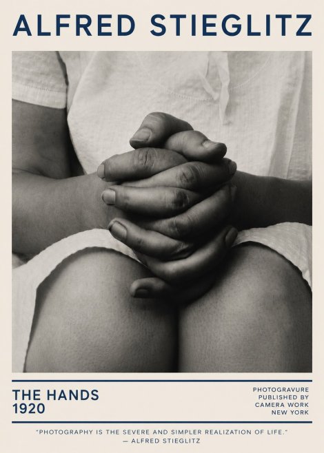 Alfred Stieglitz The Hands No5 - Poster