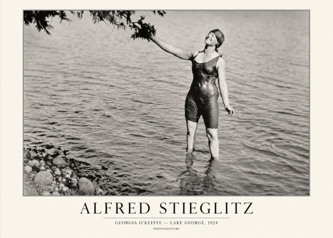 Alfred Stieglitz Lake George No6 - Poster
