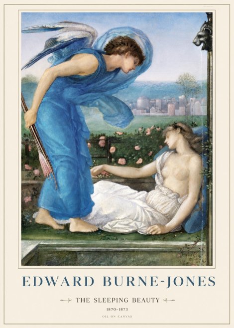 Edward Burne-Jones The Sleeping Beauty No1 - Poster