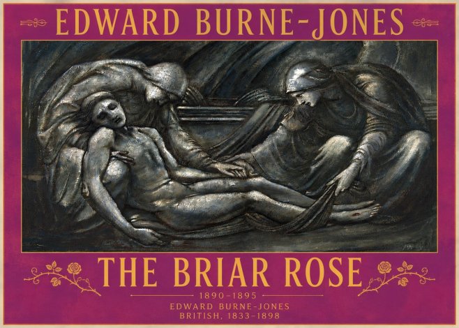Edward Burne-Jones The Briar Rose No6 - Poster