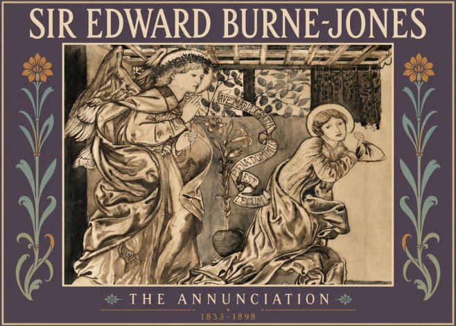 Edward Burne-Jones The Annunciation No4 - Poster