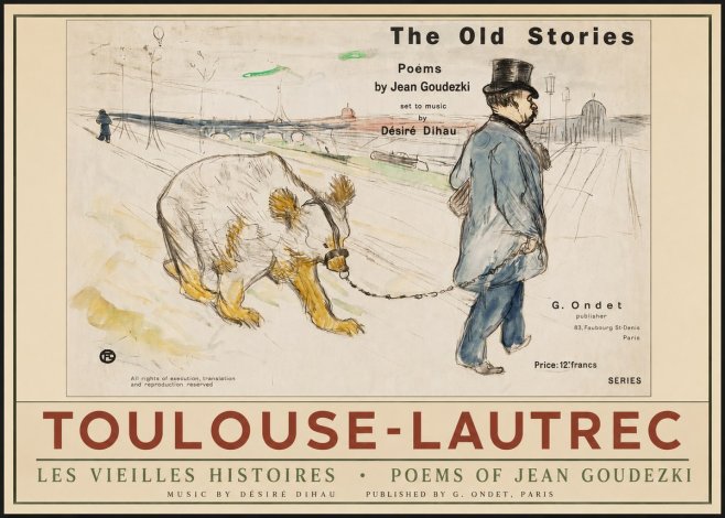 Toulouse-Lautrec Les Vieilles Histoires II No2 - Poster