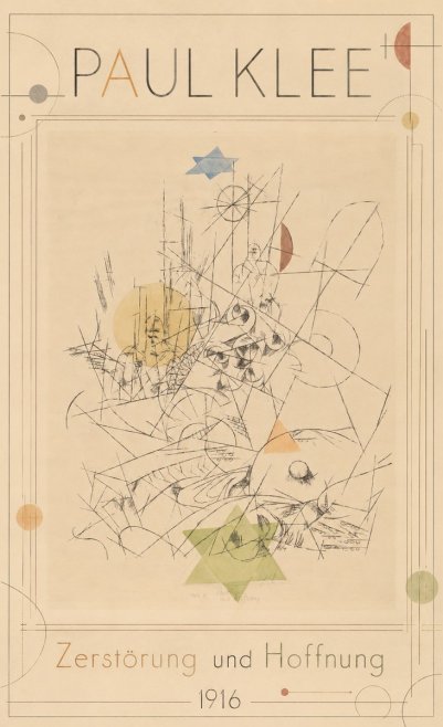 Paul Klee Zerstörung Und Hoffnung I No1 - Poster