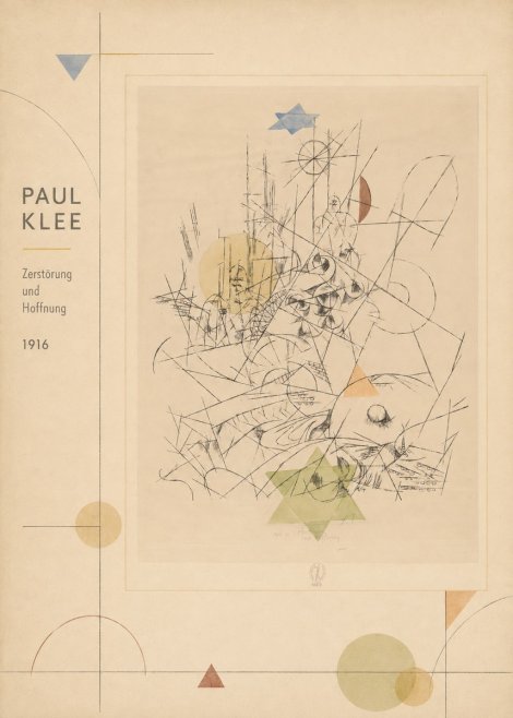 Paul Klee Zerstörung Und Hoffnung I No2 - Poster