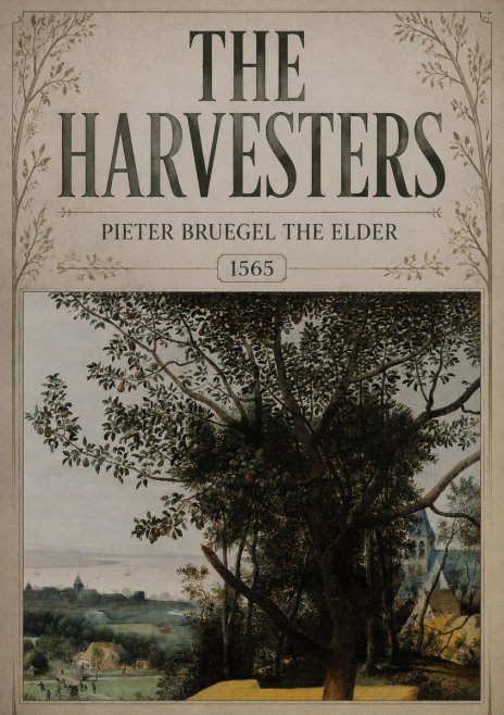Pieter Bruegel The Harvesters III No3 - Poster
