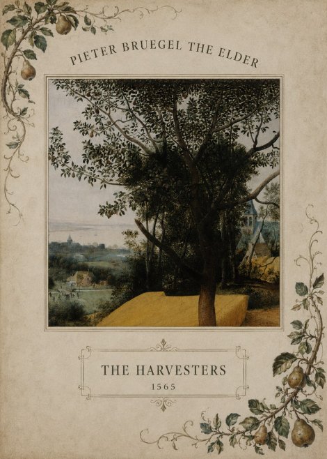 Pieter Bruegel The Harvesters III No6 - Poster