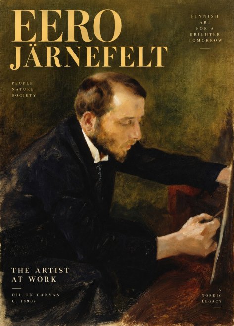 Eero Järnefelt Portrait of the Artist No3 - Poster