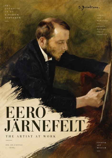 Eero Järnefelt Portrait of the Artist No6 - Poster