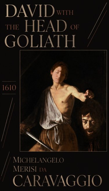 Michelangelo Merisi da Caravaggio David with the Head of Goliath III No5 - Poster