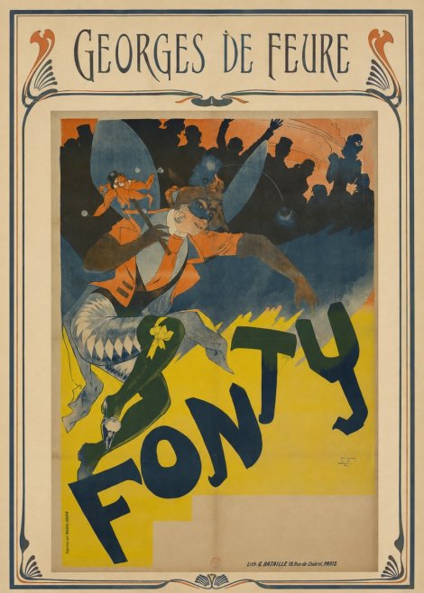 Georges de Feure Fonty I No1 - Poster