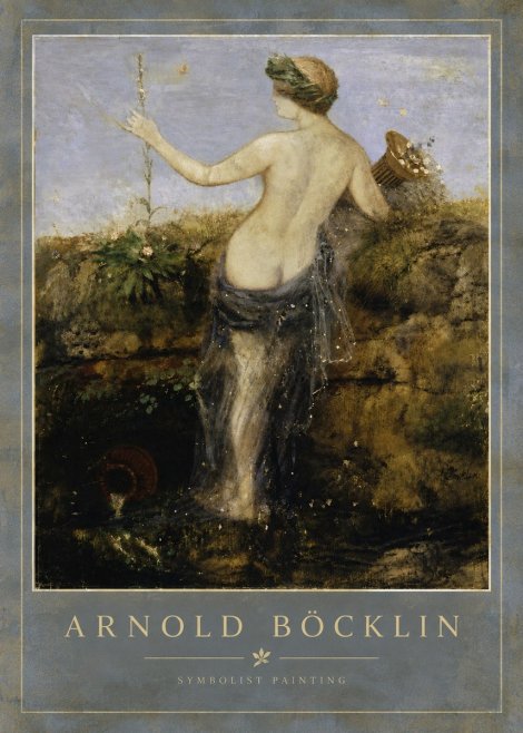 Arnold Böcklin Nymph in a Spring Forest No4 - Poster