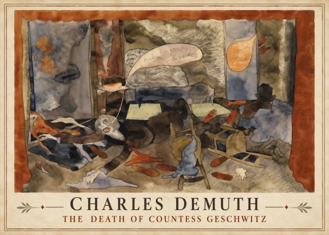Charles Demuth The Death of Countess Geschwitz No1 - Poster