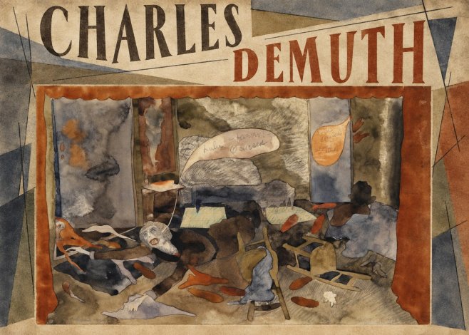 Charles Demuth The Death of Countess Geschwitz No4 - Poster