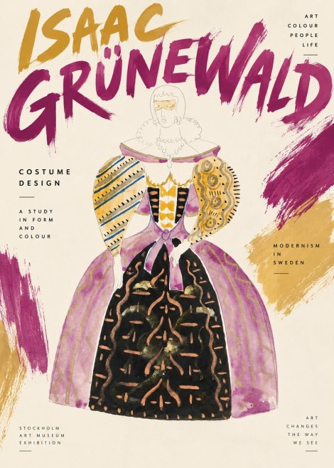 Isaac Grünewald Costume Design V No2 - Poster