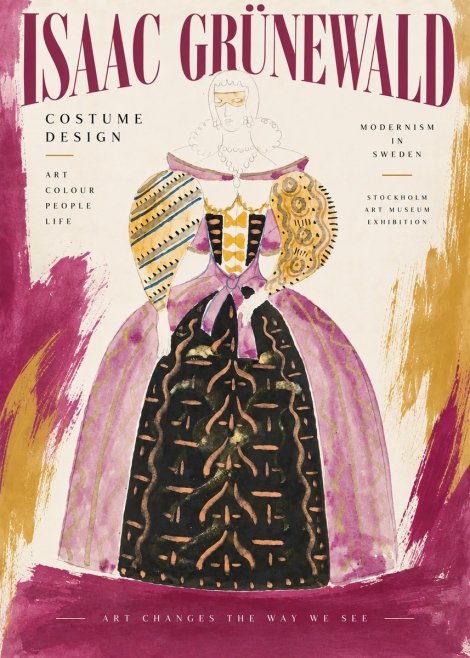 Isaac Grünewald Costume Design V No5 - Poster