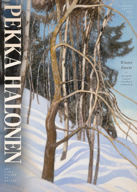 Pekka Halonen Winter Forest III No2 - Poster