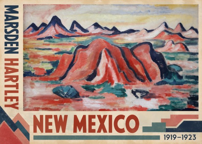 Marsden Hartley New Mexico No2 - Poster