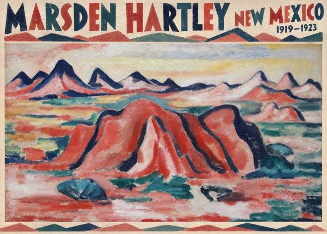 Marsden Hartley New Mexico No4 - Poster