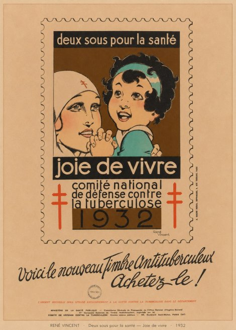 René Vincent Deux Sous Pour La Santé - Joie De Vivre No6 - Poster