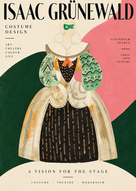 Isaac Grünewald Costume for the Theatre No5 - Poster