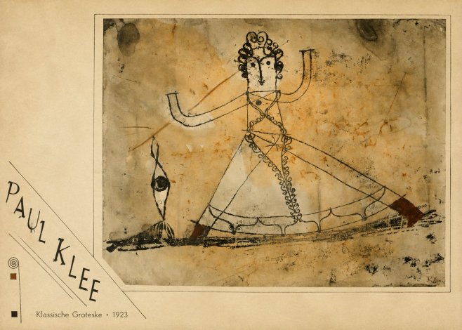 Paul Klee Klassische Groteske No3 - Poster