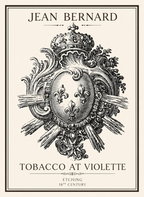 Jean Bernard Tobacco at Violette No1 - Poster