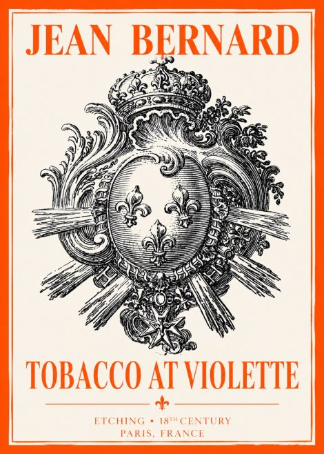 Jean Bernard Tobacco at Violette No2 - Poster
