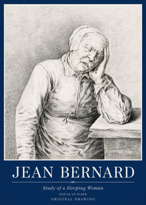 Jean Bernard Resting No6 - Poster