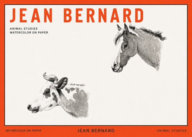 Jean Bernard Animal Studies No3 - Poster