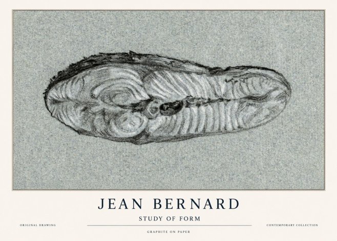 Jean Bernard Study of Form I No1 - Poster