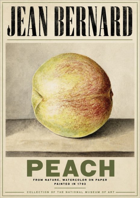 Jean Bernard Peach No6 - Poster