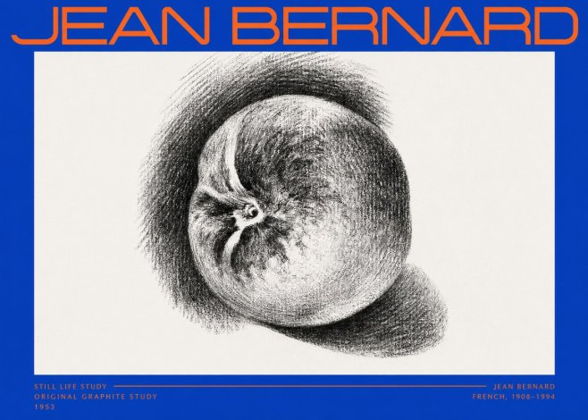 Jean Bernard Still Life Study No2 - Poster