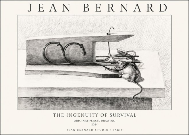 Jean Bernard The Ingenuity of Survival No1 - Poster