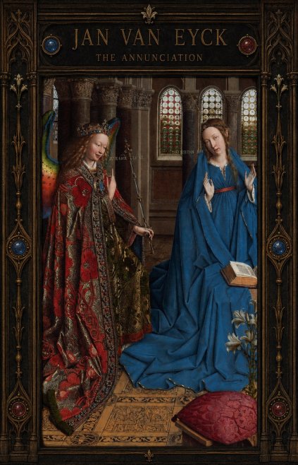Jan van Eyck The Annunciation I No5 - Poster