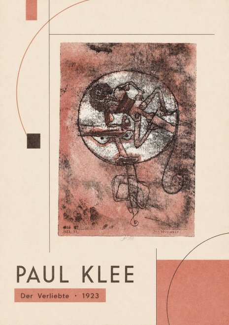 Paul Klee Der Verliebte I No3 - Poster