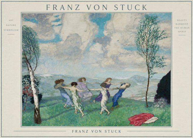 Franz von Stuck Spring Dance No3 - Poster