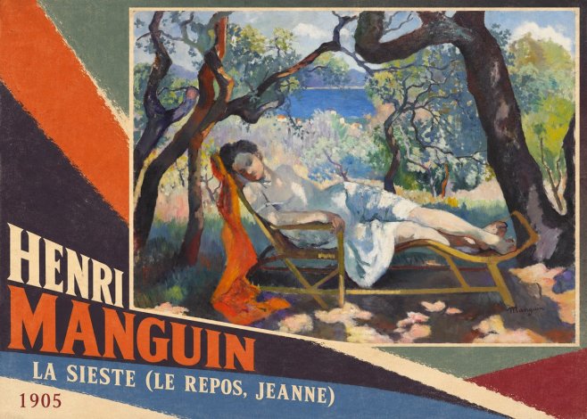 Henri Manguin La Sieste (Le Repos, Jeanne) No5 - Poster