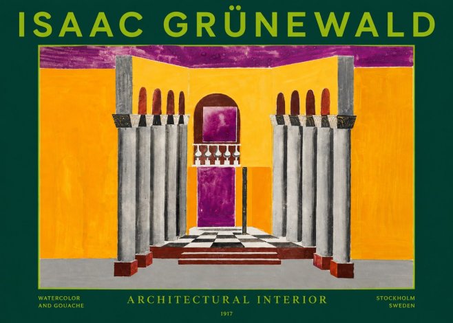 Isaac Grünewald Architectural Interior No3 - Poster